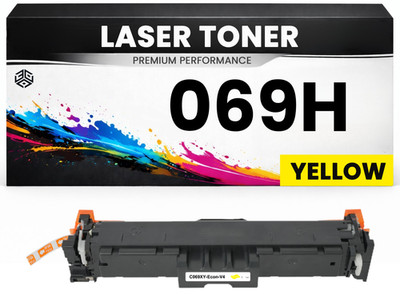 2 x Toner Cartridge 069H Yellow Gelb für Canon Premium Alternative Günstig image