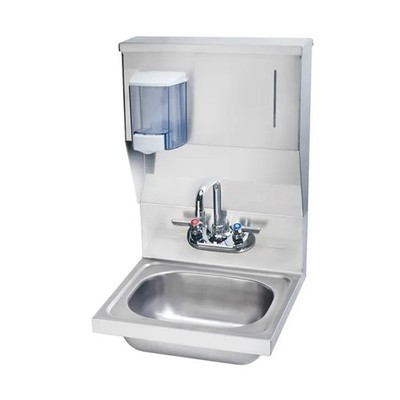 Krowne HS-56 16'' Wide Wall Mounted Hand Sink