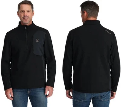 Spyder Bandit Half Zip Fleece Jacket Herren Fleece Pullover 38A485330