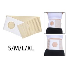 1 Piece Ostomy Belt Colostomy Belt Breathable Waist Support Abdominal Belt