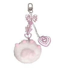 Heart Portable Bag Accessories Keyring Ornament Perfect Gift for Women and Girls