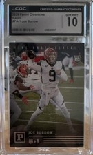 Panini 2020 Chronicles Joe Burrow Rookie #PA-1 CSG 10 Cincinnati Bengals NFL
