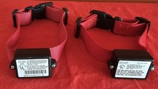 Radio Fence Innotek RF-1001 Pet Dog Containment Receiver RF-250 Collar Lot of 2