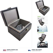 Faraday Box, RFID Signal Blocking Box, Faraday Key Fob Protector Cage, Anti-T...
