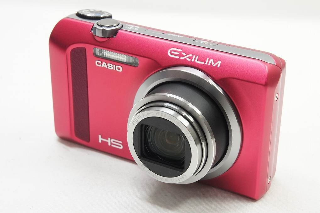 CASIO HIGH SPEED EXILIM EX-ZR500 16.1MP Compact Digital Camera Red