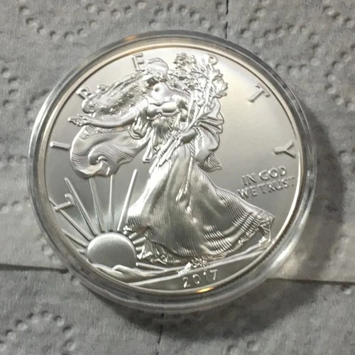 2017 1 Oz Silver American Eagle Coin U.S. Mint .999 Fine Silver