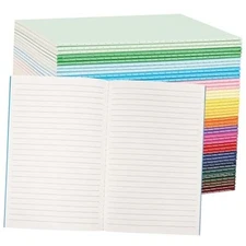  48pcs A5 Bulk Notebooks Journals, 5.5 X 8.5in Lined Notebook Lined-48pack