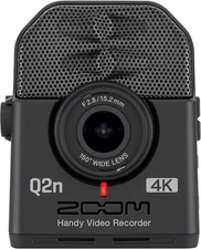 Zoom Q2n-4K Handy Video Recorder, 4K/30P Ultra High Definition Video,...