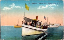 Watch Hill Rhode Island RI : BOAT SCENE j/04 BA7290