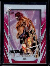 2026 Topps Chrome WWE Asuka Magenta Refractor #/399