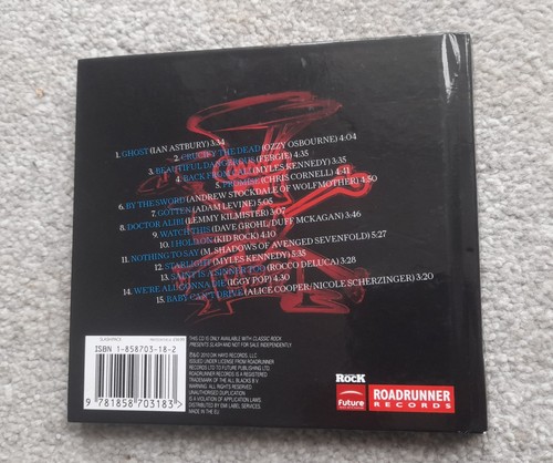 Slash Exclusive Limited Edition CD 15 Tracks (Guns N Roses) Book Style Case - Picture 2 of 3