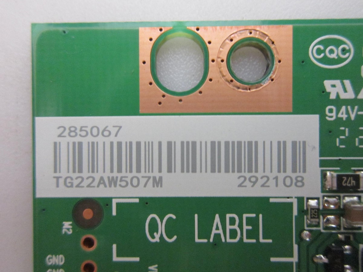Toshiba 50C350KU T-Con Board 285067 (RSAG7.820.10595/ROH VER.B) | eBay