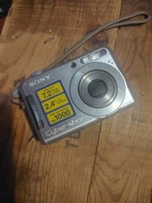 Sony Cyber-shot DSC-S45 5.1MP Digital Camera Silver FOR PARTS OR REPAIR