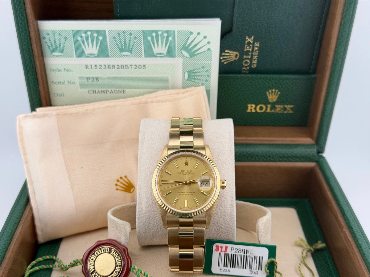 Rolex Date 15238 for sale | eBay
