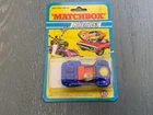 Vintage 1971 MATCHBOX ROLAMATICS 47 BEACH HOPPER BLUE PINK CAR BLISTER CARD MINT
