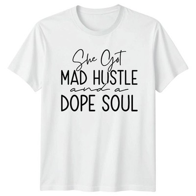 She Got Mad Hustle And Damen T-Shirt Mädchen Geburtstag Geschenk für Sie