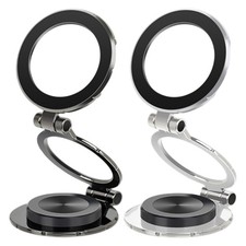Phone Mount Rack for Car, Desk, Gym, 360 Rotatable, with Strong Magnets