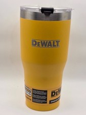 DEWALT 30oz Stainless Steel Tumbler - Yellow ...