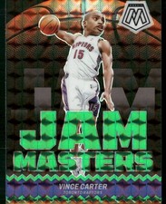 2023-24 Panini Mosaic #19 Vince Carter Jam Masters Mosaic Green