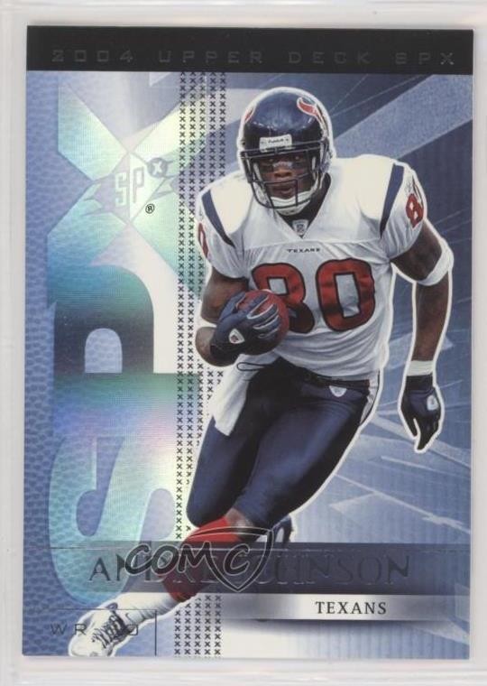 2004 SPx Andre Johnson #37 HOF 05lu