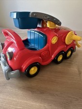 Disney Feuerwehrauto Rot Vintage 90er Spielzeugauto