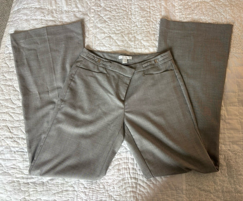 New York & Company Y2k Grey Slacks