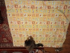 Vintage, 80s IKEA Children's Cot Size Duvet Cover/Fabric