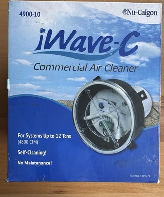 Nu-Calgon iWave-C Ducted Air Purifier 4900-10 Self-Cleaning 4800 CFM