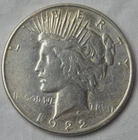 1922-D Denver Mint Silver Peace Dollar