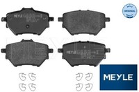 Meyle 0252583917 Bremsbelagsatz FüR Scheibenbremse Bremsbelagsatz