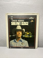 Silent Rage - Chuck Norris - CED Video Disc 1983 RARE Movie - Vintage PAL/UK