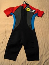 BODY GLOVE 21167J NEW W/TAGS PRO 3 YOUTH SIZE 12 SHORTY 2MM WETSUIT back zip