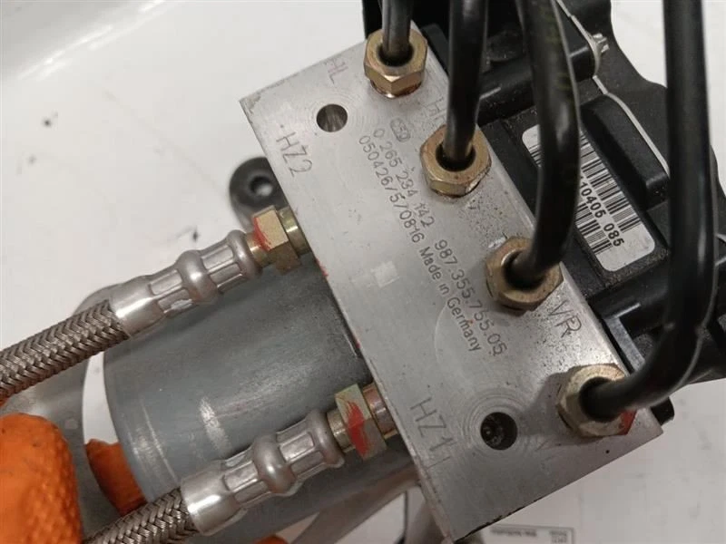 06-08 Porsche Boxster Cayman ABS Unit Anti Lock Brake Pump 98735575505 Foto 4 de 4