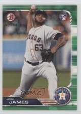 2019 Bowman Green 62/99 Josh James #87 0f3y