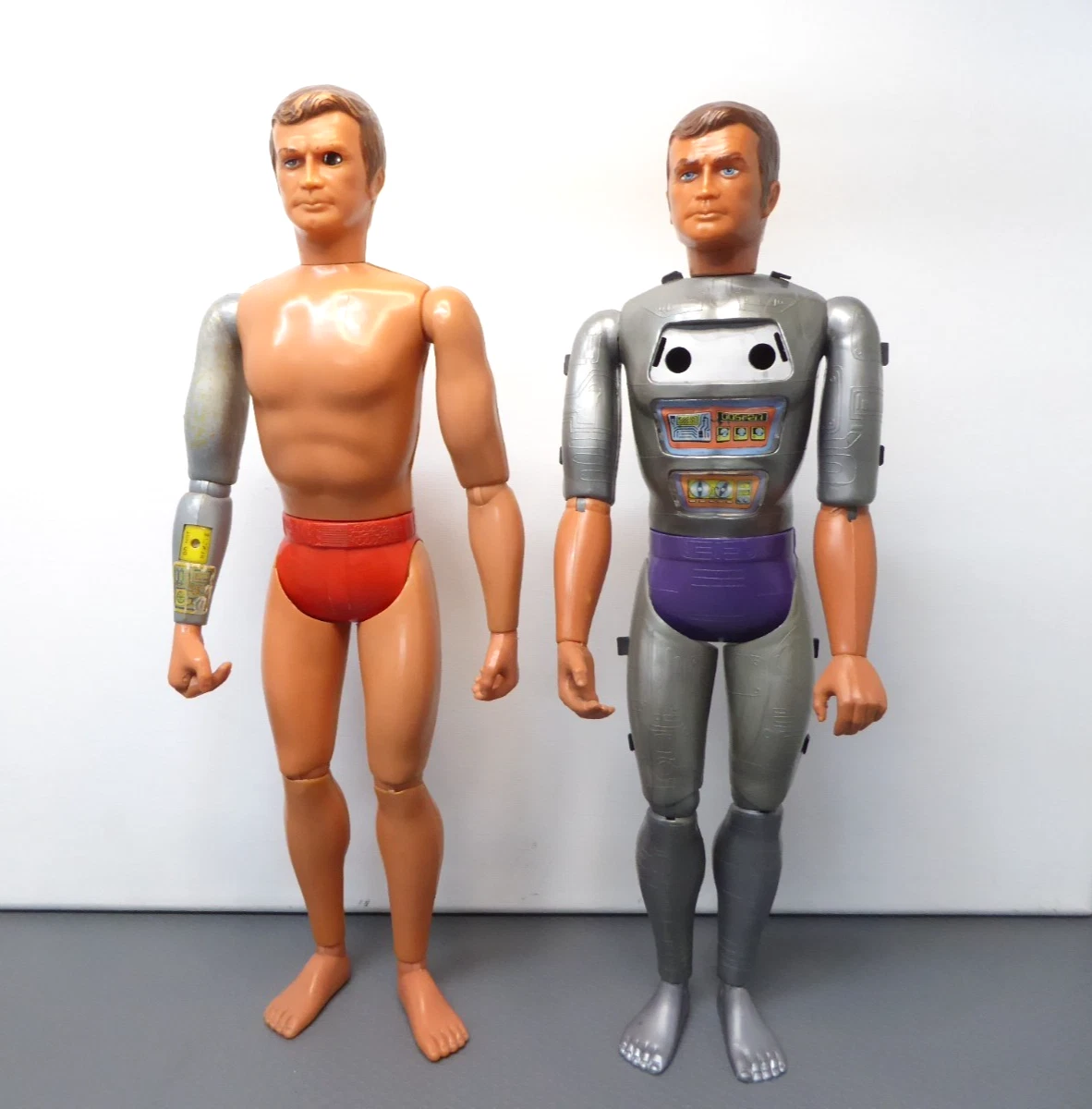 Figurine Maskatron / L'Homme Qui Valait 3 Milliards, Steve Austin, Kenner 1975, 30cm