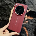 For Oppo Find X9 Ultra, Luxury Phone Cover Hybrid Armor Leather Shell Case