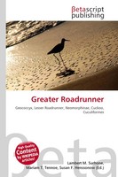 Lambert M. Surhone (U. A.) | Greater Roadrunner | Taschenbuch | Englisch (2026)