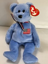 ORIGINAL TY BEANIE BABY AMERICA September 11th Tribute 2002 MT. w MT TAG