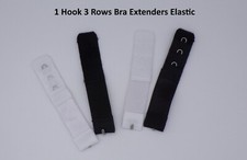 Image of Ladies Bra Extender Women  Bra Extension Strap with Elastic 1 HOOK  3 Positions