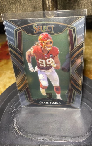 2020 Panini Select - Club Level Chase Young #264 Silver Prizm (RC)