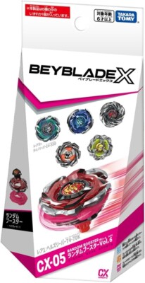 BEYBLADE X CX-05 Random Booster Vol.6 Any one TAKARA TOMY From