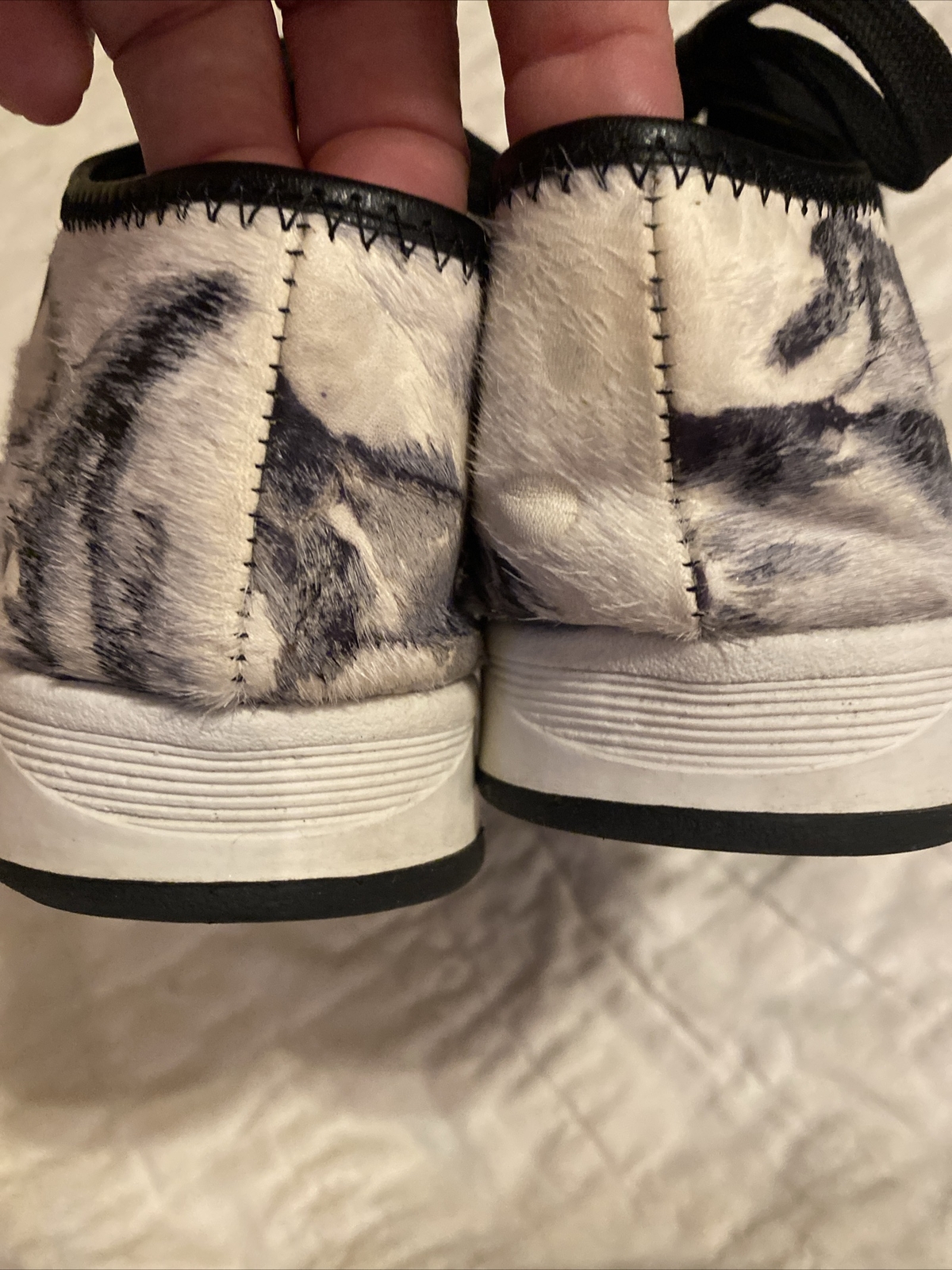 Sneaker donna ALL BLACK STUPEFACENTI MESH taglia 37 6 5 nero bianco pony hair? Us intime ottimeioni c 166