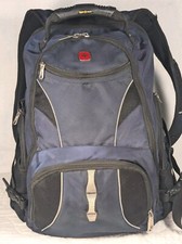 SwissGear 1900 Scansmart TSA 17-inch Laptop Backpack Blue and Black