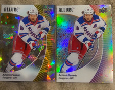 artemi panarin confetti yellow taxi blaster hit 23-24 allure hockey rangers