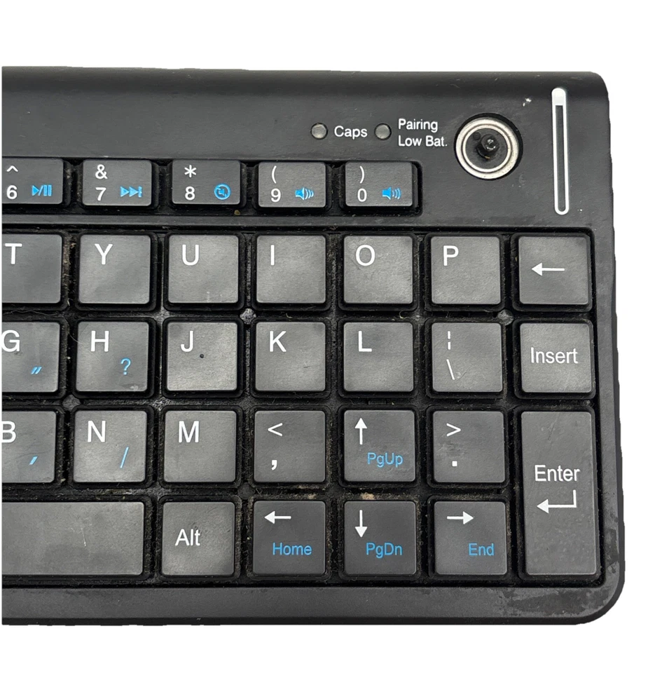 WKB-1500 Wireless Keyboard Black Compact Bluetooth Mini Keyboard - Image 3 of 4
