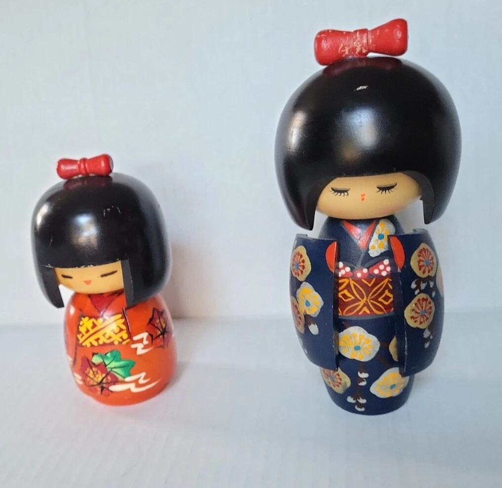 Kokeshi doll set deals