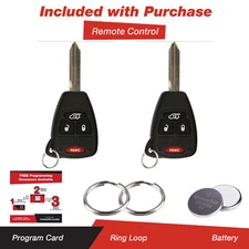 2x For 2005 2006 2007 Chrysler 300 Keyless Entry Key Car Remote Fob