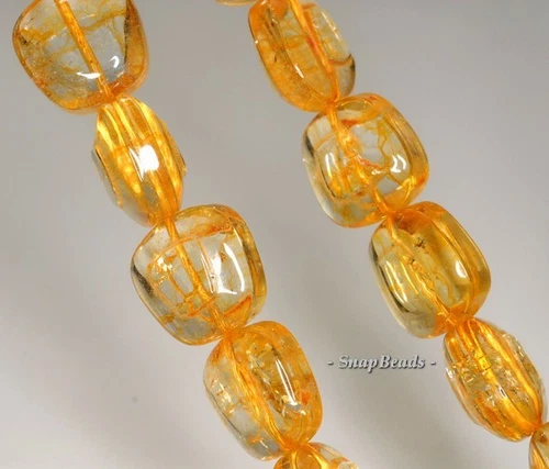 16X16MM CITRINE QUARTZ GEMSTONE LOOSE BEADS 7inch - Imagen 3 de 3