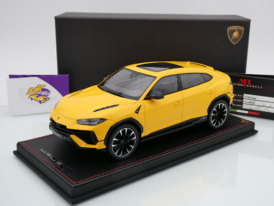 MR LAMBO056B # Lamborghini Urus S Baujahr 2022 '' Giallo Auge '' 1:18 Nur 49 Stk.