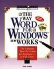 The Way Word for Windows Works What You See Is What You Get Gui